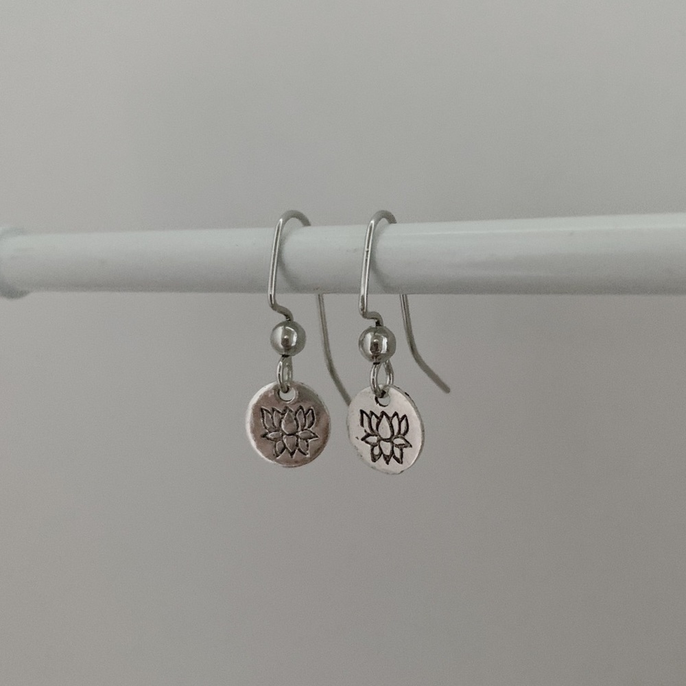 Lotus Earrings